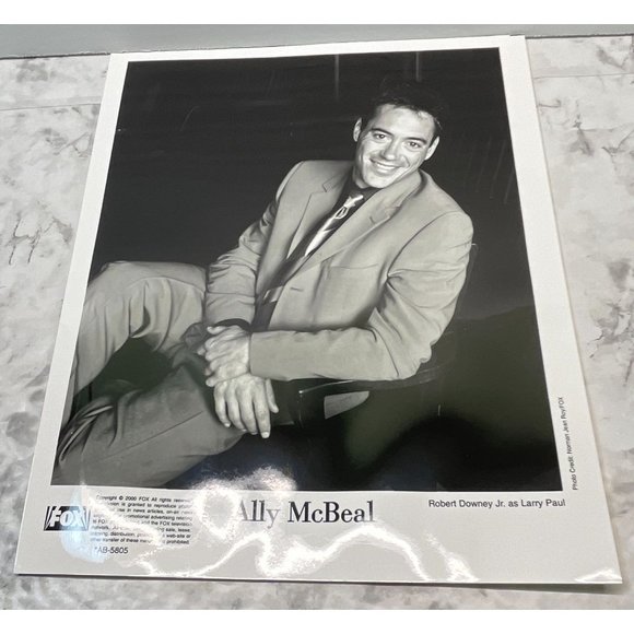 Ally McBeal Robert Downey Jr Press Photo Fox TV Show 2000 Larry Paul - Picture 6 of 6